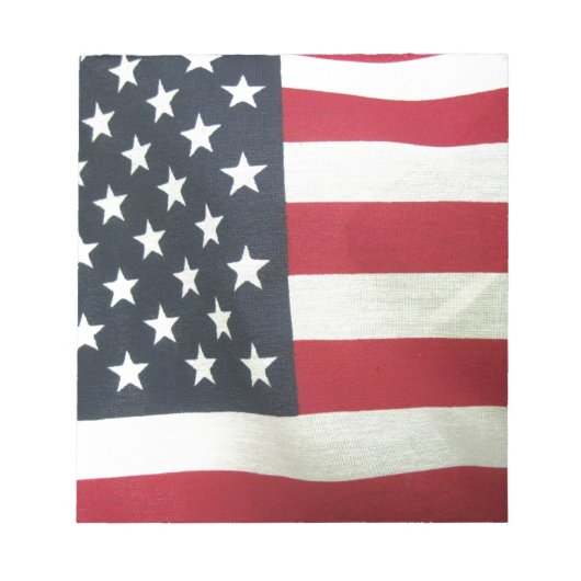Patriottische vlag notitieblok (Voorkant)