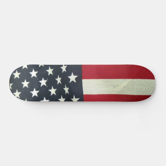 Patriottische vlag persoonlijk skateboard (Horizontaal)