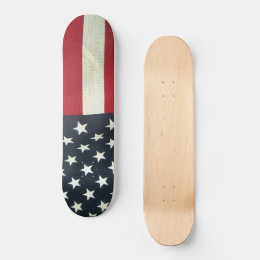 Patriottische vlag persoonlijk skateboard (Voorkant)