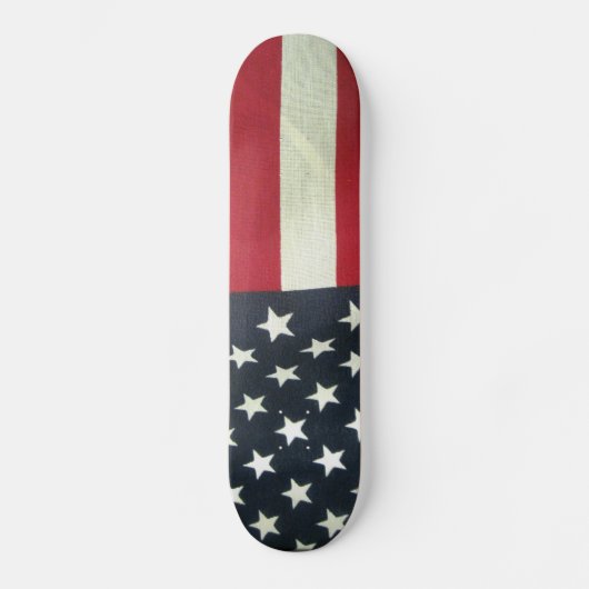 Patriottische vlag persoonlijk skateboard (Voorkant)