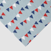 Patriottische Vlag Slaglintjes Tissue Papier (Detail)