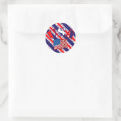 Patriottische Vlag Sticker VS (Tas)