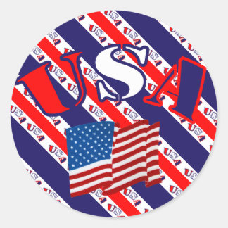 Patriottische Vlag Sticker VS