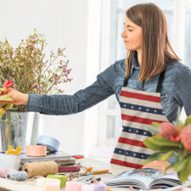 Patriottische vlag stijl strepen