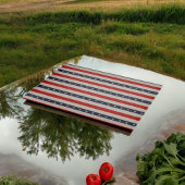 Patriottische vlag stijl strepen snijplank