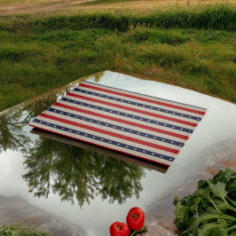 Patriottische vlag stijl strepen snijplank