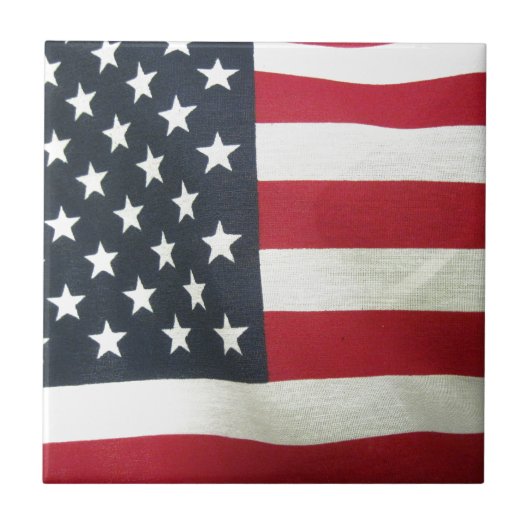 Patriottische vlag tegeltje (Voorkant)