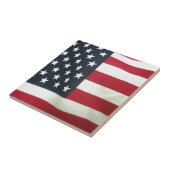 Patriottische vlag tegeltje (Zijkant)