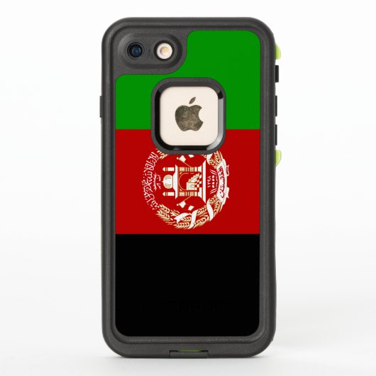 Patriottische vlag van Afghanistan (Achterkant)