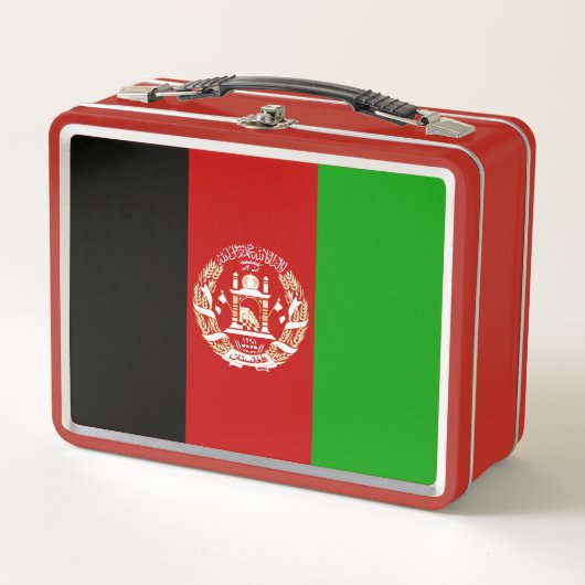 Patriottische vlag van Afghanistan (Voorkant)