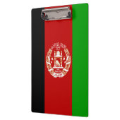Patriottische vlag van Afghanistan Klembord (Links)
