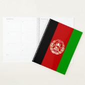 Patriottische vlag van Afghanistan Planner (Display)
