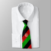 Patriottische vlag van Afghanistan Stropdas (Gebonden)