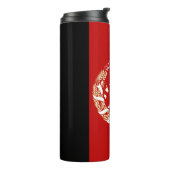 Patriottische vlag van Afghanistan Thermosbeker (Gedraaid links)