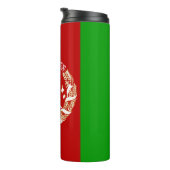 Patriottische vlag van Afghanistan Thermosbeker (Geroteerd rechts)