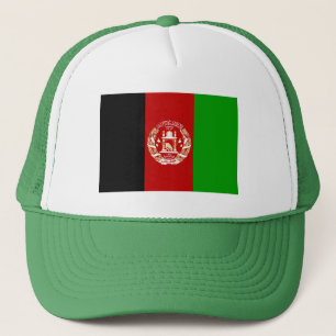 Patriottische vlag van Afghanistan Trucker Pet