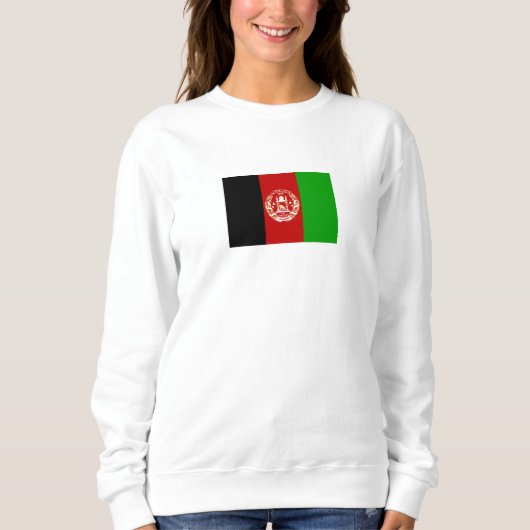Patriottische vlag van Afghanistan Trui (Voorkant)