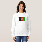Patriottische vlag van Afghanistan Trui (Voorkant volledig)