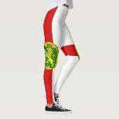 Patriottische vlag van Alderney Leggings (Rechts)