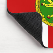 Patriottische vlag van Alderney Muismat (Hoek)