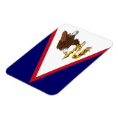 Patriottische vlag van Amerikaans Samoa Magneet (Linkerzijde)