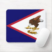 Patriottische vlag van Amerikaans Samoa Muismat (Met muis)