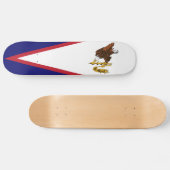 Patriottische vlag van Amerikaans Samoa Persoonlijk Skateboard (Horizontaal)
