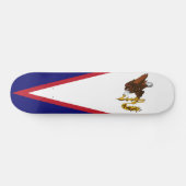 Patriottische vlag van Amerikaans Samoa Persoonlijk Skateboard (Horizontaal)