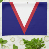 Patriottische vlag van Amerikaans Samoa Theedoek (Gevouwen)
