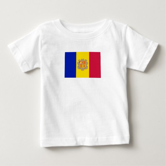 Patriottische vlag van Andorra (Voorkant)