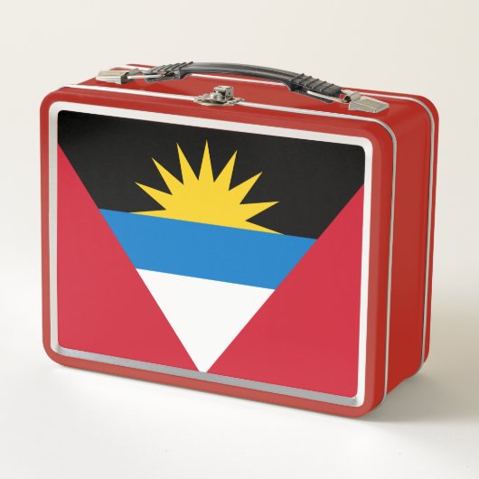 Patriottische vlag van Antigua en Barbuda (Voorkant)