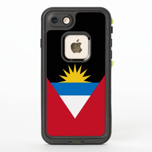 Patriottische vlag van Antigua en Barbuda (Achterkant)