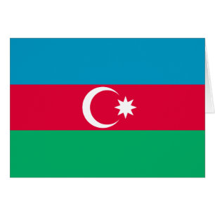 Patriottische vlag van Azerbeidzjan