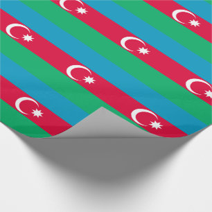 Patriottische vlag van Azerbeidzjan Cadeaupapier