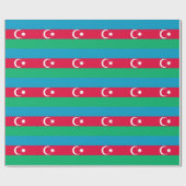 Patriottische vlag van Azerbeidzjan Cadeaupapier (Vlak)