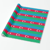 Patriottische vlag van Azerbeidzjan Cadeaupapier (Uitgerold)