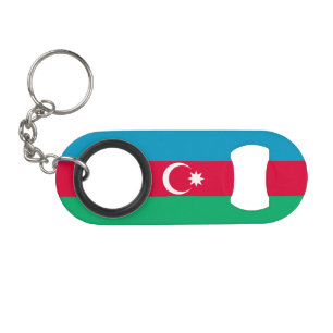 Patriottische vlag van Azerbeidzjan Mini Flessenopener