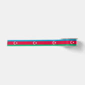 Patriottische vlag van Azerbeidzjan Satijnen Lint (Voorkant)