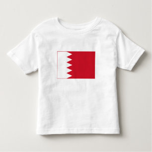 Patriottische vlag van Bahrein Kinder Shirts