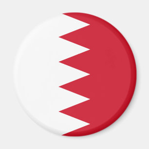 Patriottische vlag van Bahrein Magneet