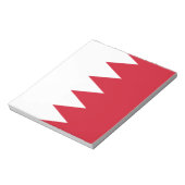 Patriottische vlag van Bahrein Notitieblok (Linkerzijde)