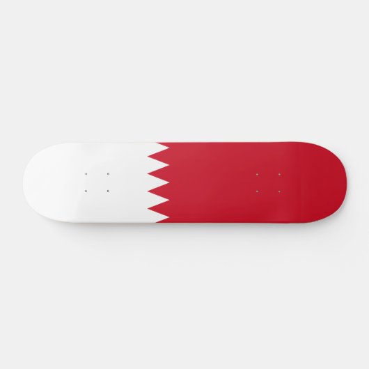 Patriottische vlag van Bahrein Persoonlijk Skateboard (Horizontaal)