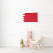 Patriottische vlag van Bahrein Spandoek (Insitu)