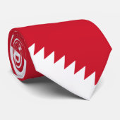 Patriottische vlag van Bahrein Stropdas (Opgerold)