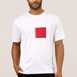 Patriottische vlag van Bahrein T-shirt