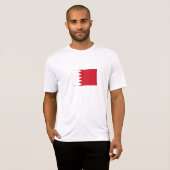 Patriottische vlag van Bahrein T-shirt (Voorkant volledig)