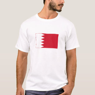 Patriottische vlag van Bahrein T-shirt