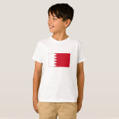 Patriottische vlag van Bahrein T-shirt (Voorkant volledig)