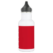 Patriottische vlag van Bahrein Waterfles (Rechts)