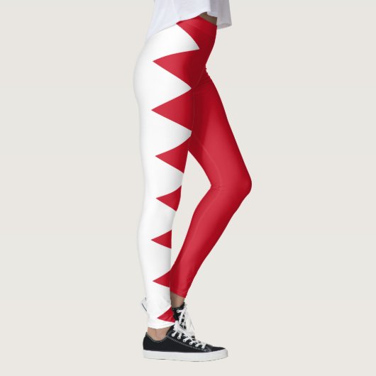 Patriottische vlag van Bahreinse Leggings (Rechts)